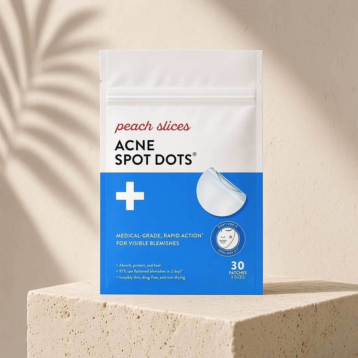 Peach Slices Acne Spot Dots