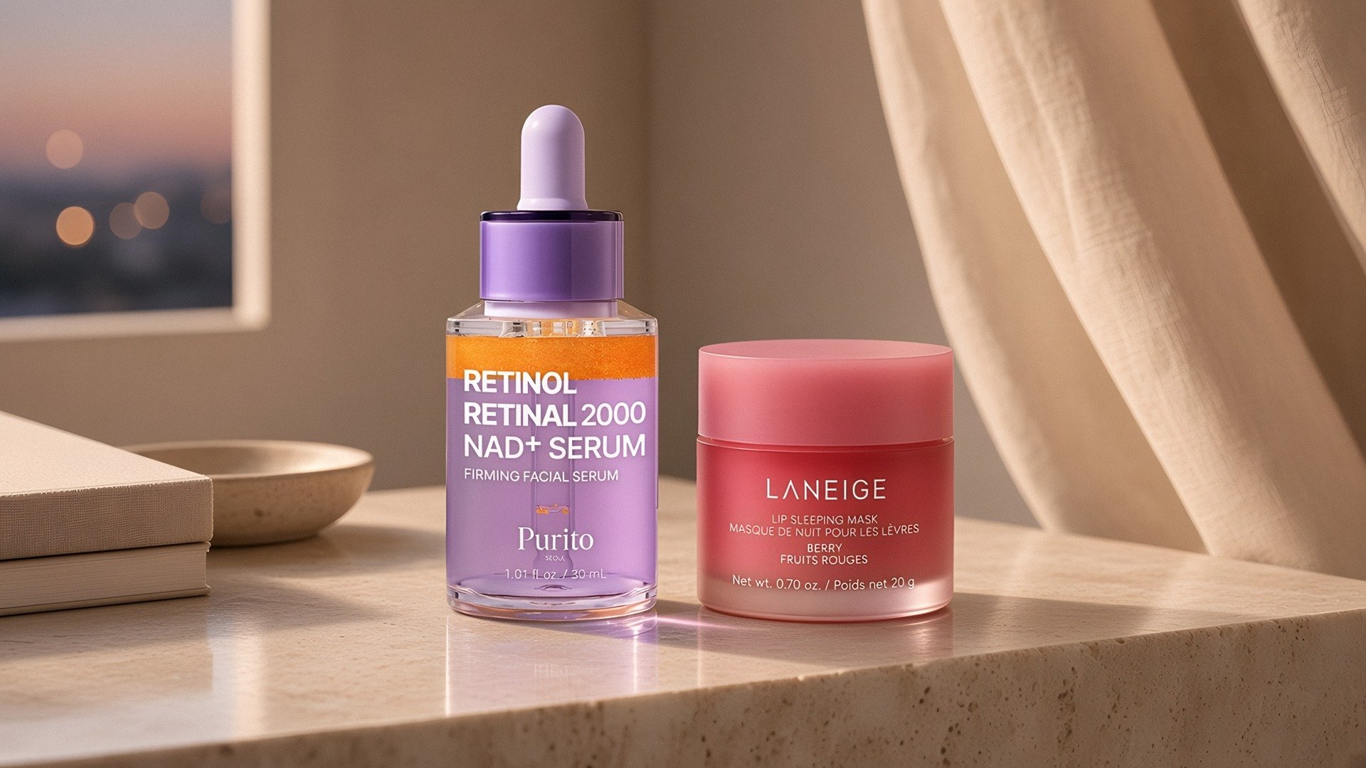 Overnight skincare for when the light changes