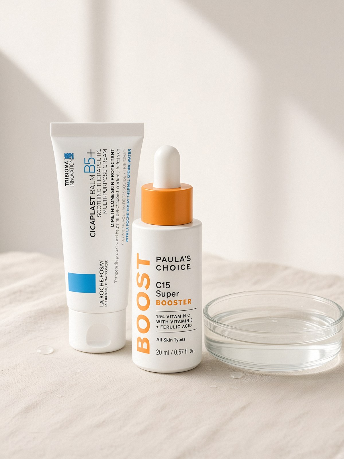 Skincare products at AnikaGlow